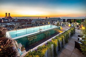 Rooftop pool