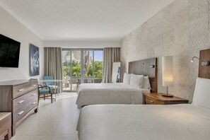 Premium Room, 2 Double Beds (with Plunge Pool) | Premium bedding, down comforters, minibar, in-room safe