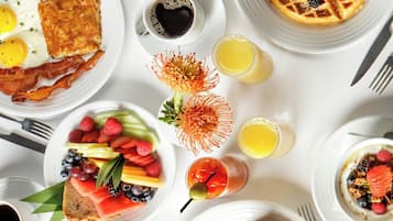 Daily full breakfast for a fee
