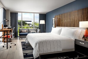 Premium bedding, pillow-top beds, in-room safe, desk