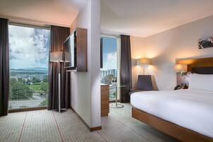 Ropa de cama hipoalergénica y minibar 
