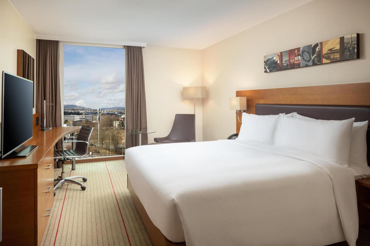 Executive Room, 1 Queen Bed | Hypo-allergenic bedding, minibar, in-room safe, desk