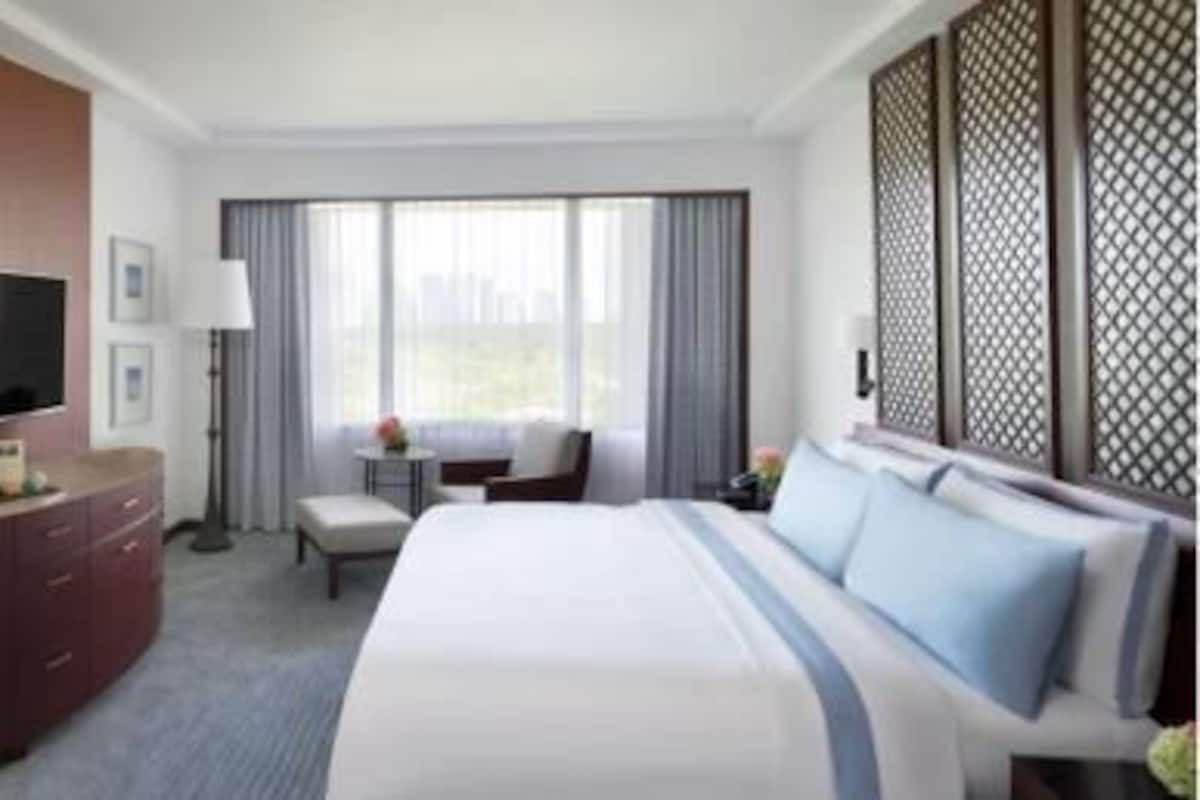 Ropa de cama de alta calidad y minibar