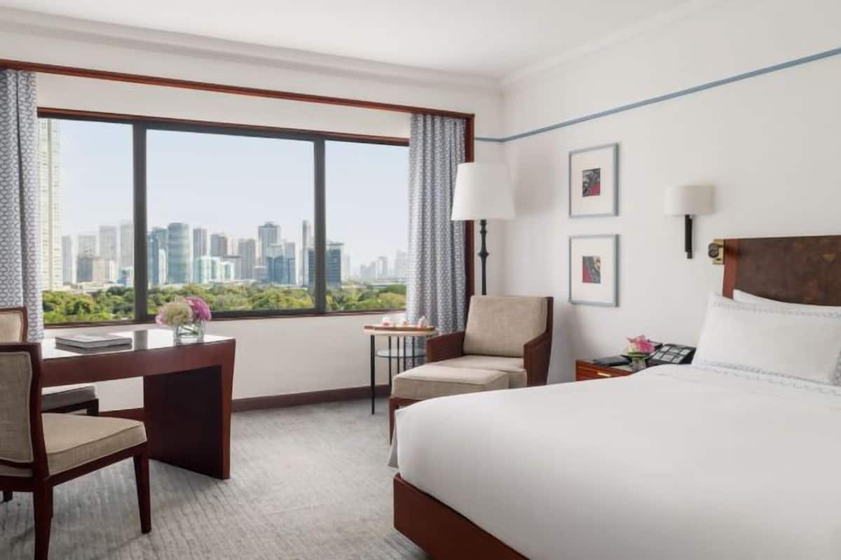 Ropa de cama de alta calidad y minibar