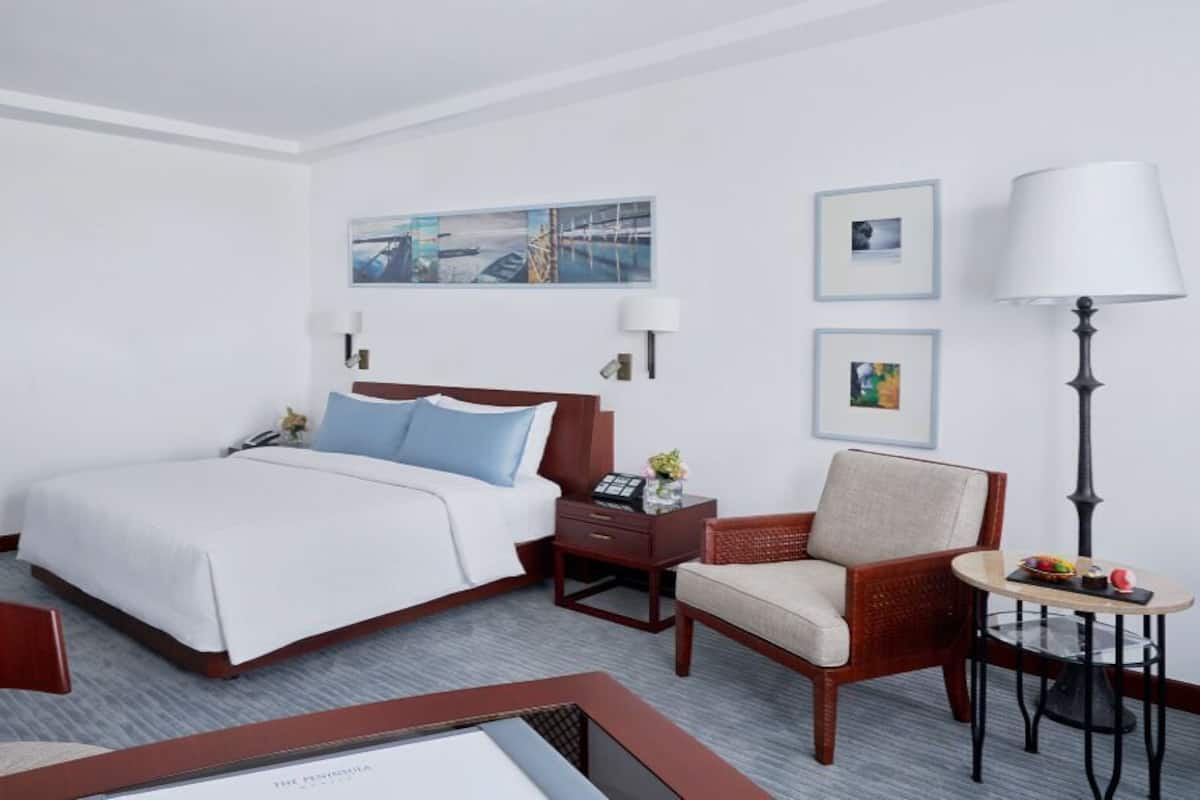 Ropa de cama de alta calidad y minibar