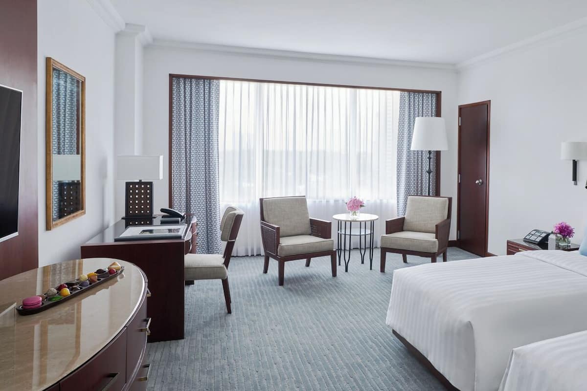 Premium bedding, minibar, in-room safe, desk