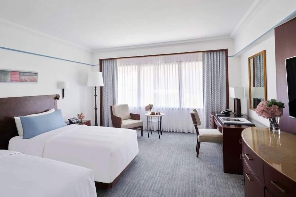 Ropa de cama de alta calidad y minibar