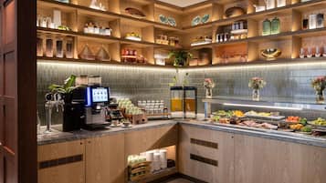 Daily buffet breakfast (AUD 36 per person)