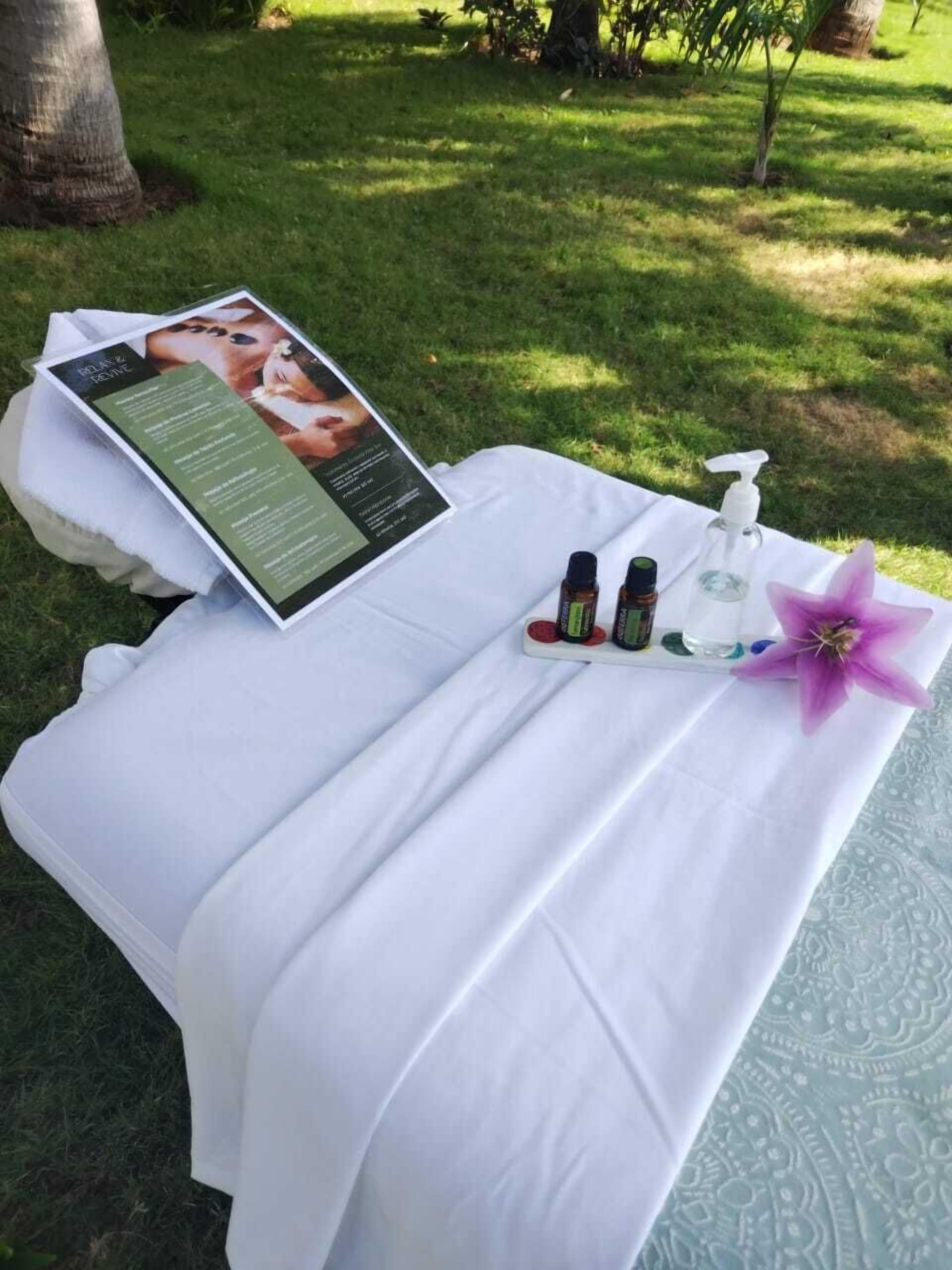 aromatherapy, hot stone massages, deep-tissue massages, sports massages