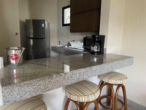 Full-size fridge