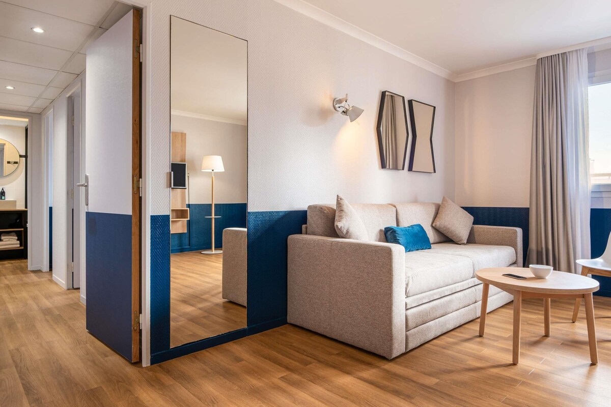 Apartment, Multiple Beds | In-room safe, desk, soundproofing, iron/ironing board