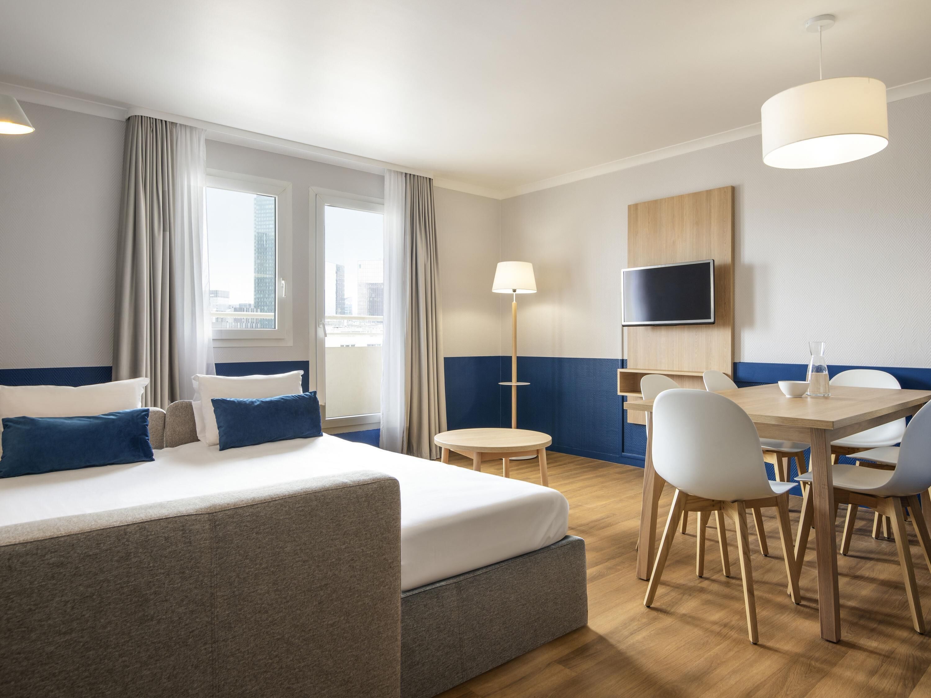 Apartment, Multiple Beds | In-room safe, desk, soundproofing, iron/ironing board