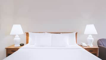 In-room safe, desk, iron/ironing board, free cribs/infant beds