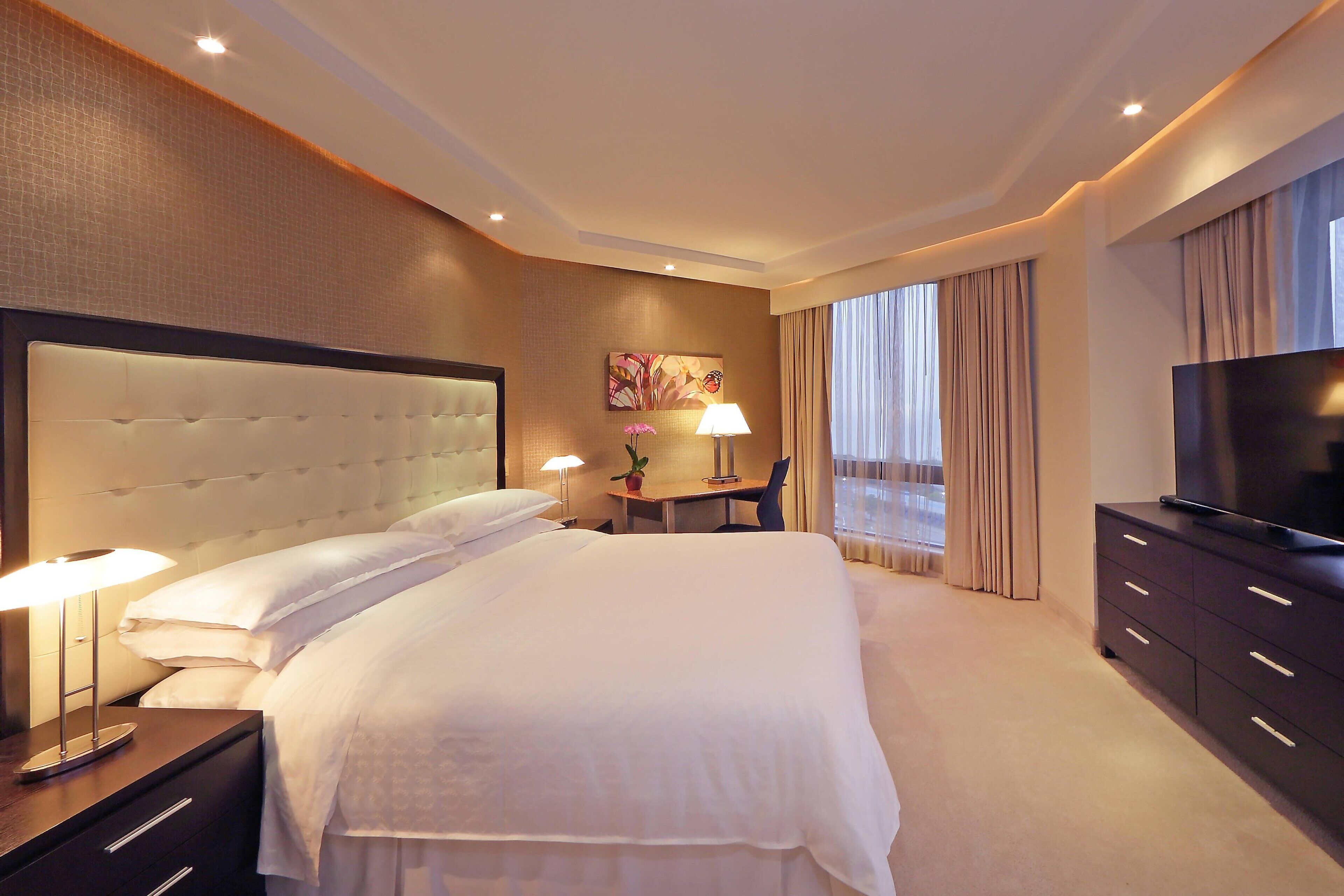 1 bedroom, premium bedding, down duvets, select comfort beds