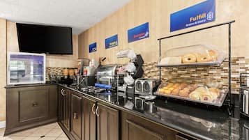 Free continental breakfast