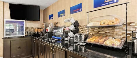 Free continental breakfast