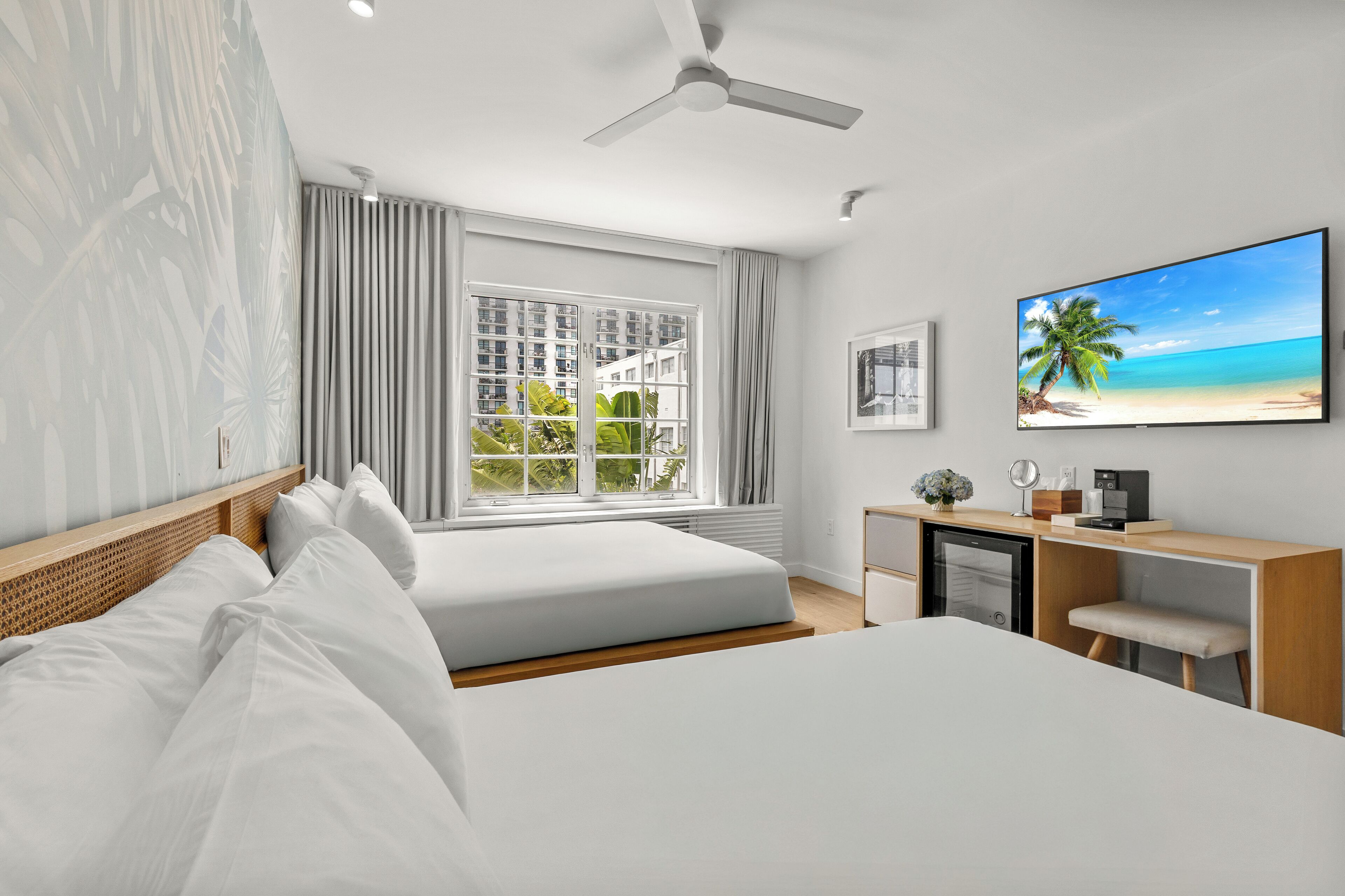 Premium bedding, pillowtop beds, minibar, in-room safe