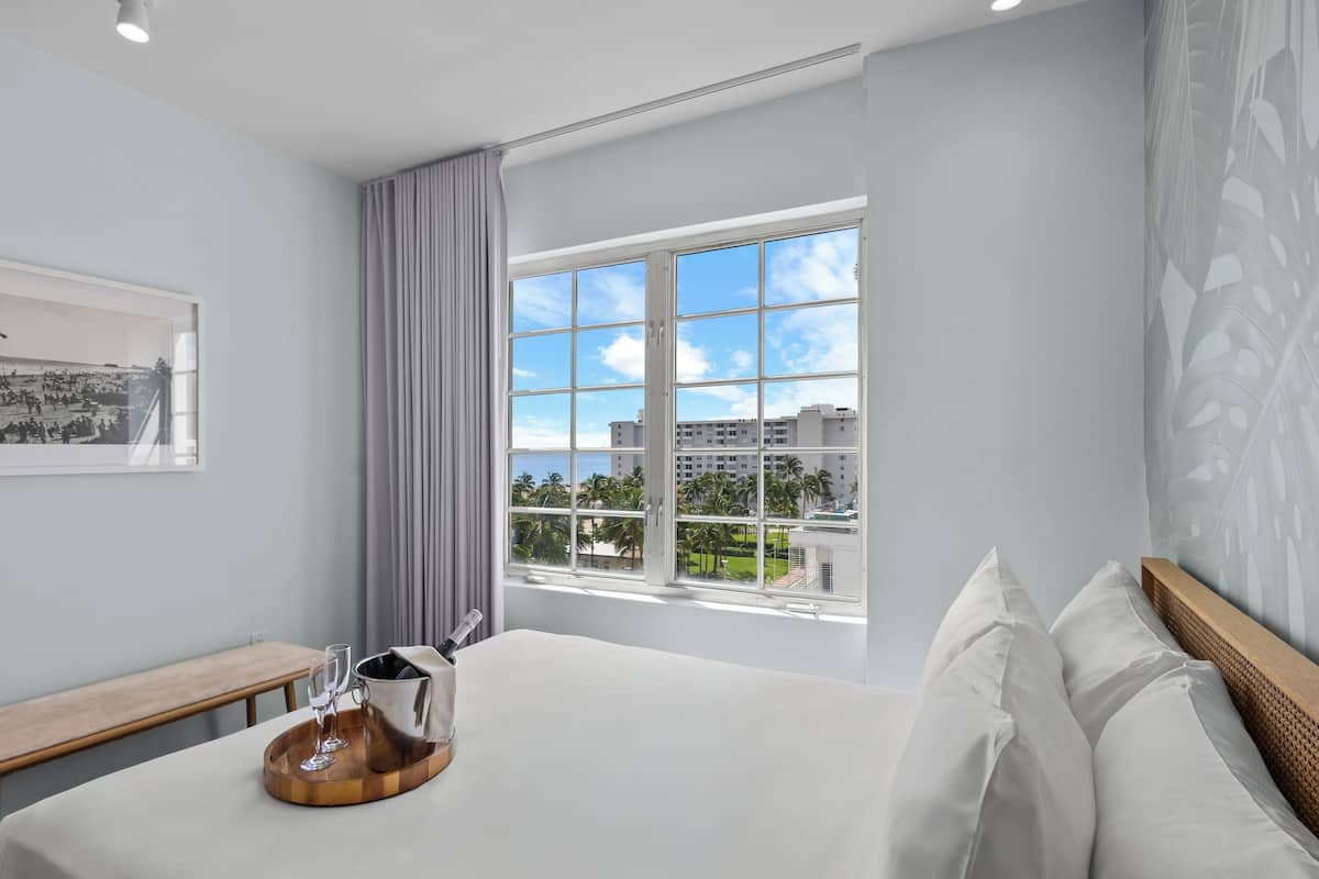 Standard Room, 1 King Bed, Partial Ocean View | View from room