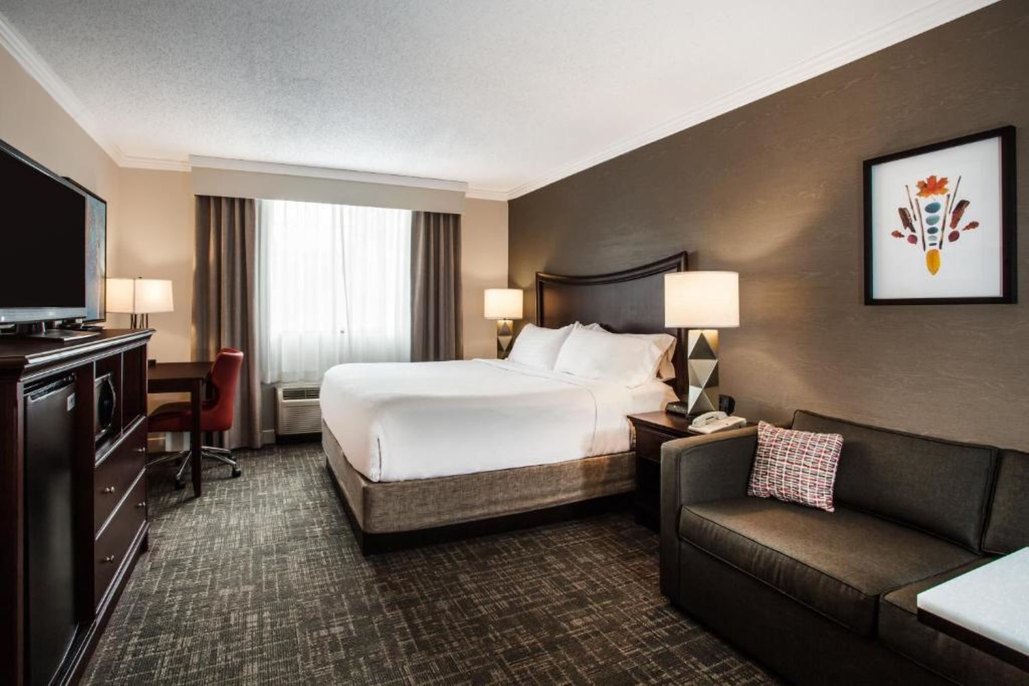 In-room safe, desk, blackout drapes, iron/ironing board