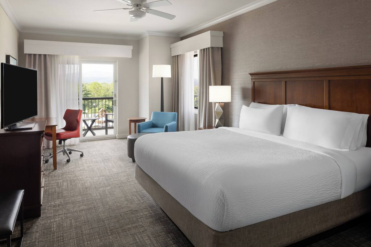 In-room safe, desk, blackout curtains, iron/ironing board