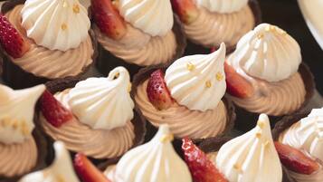 Lunch and dinner served, local cuisine