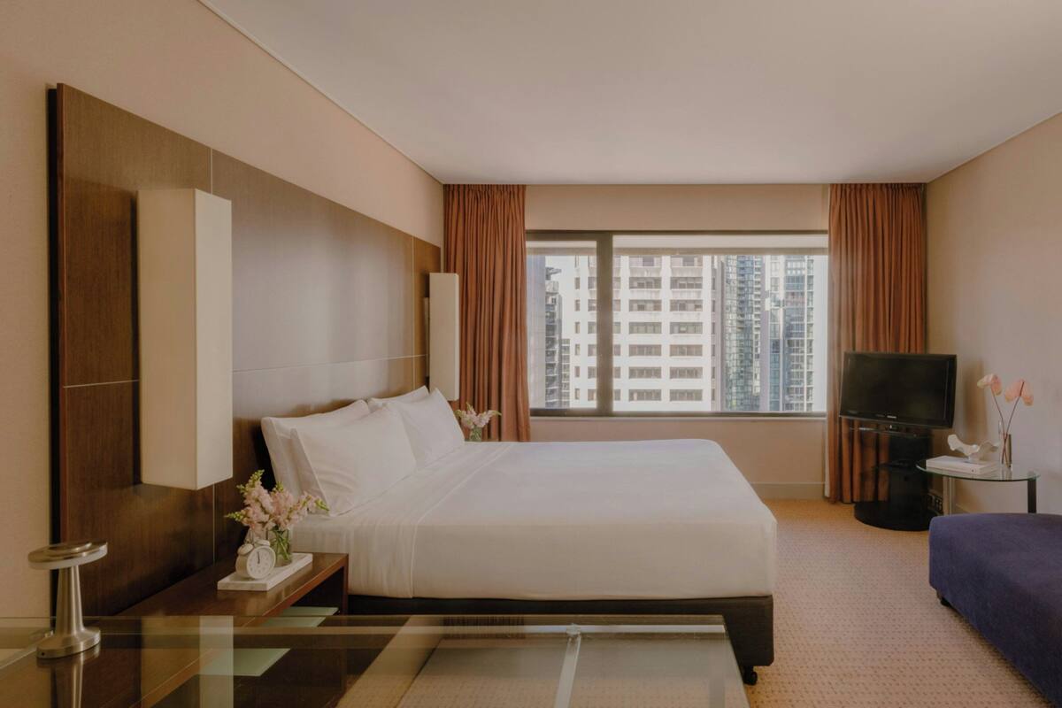 Premium bedding, minibar, in-room safe, desk