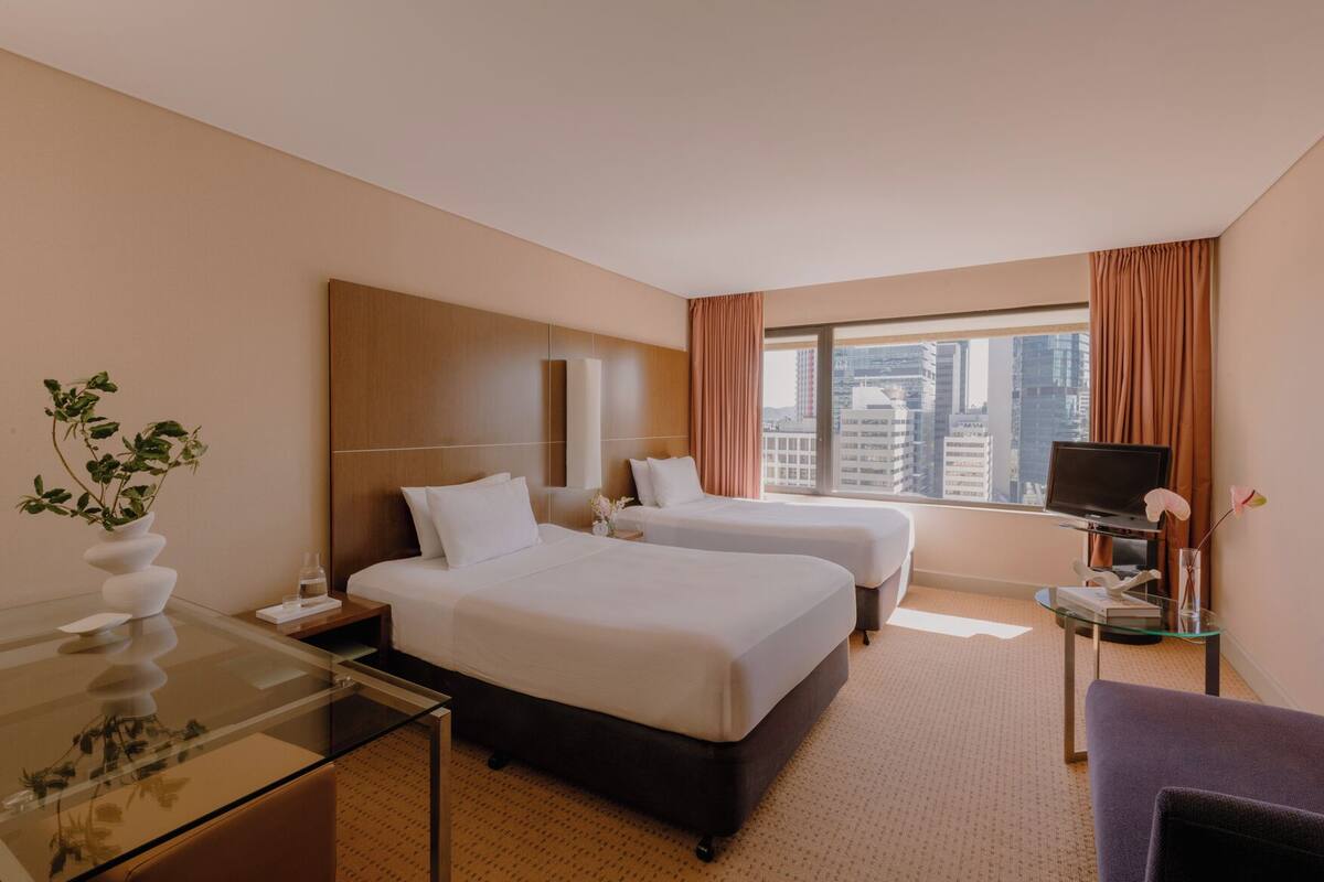 Premium bedding, minibar, in-room safe, desk
