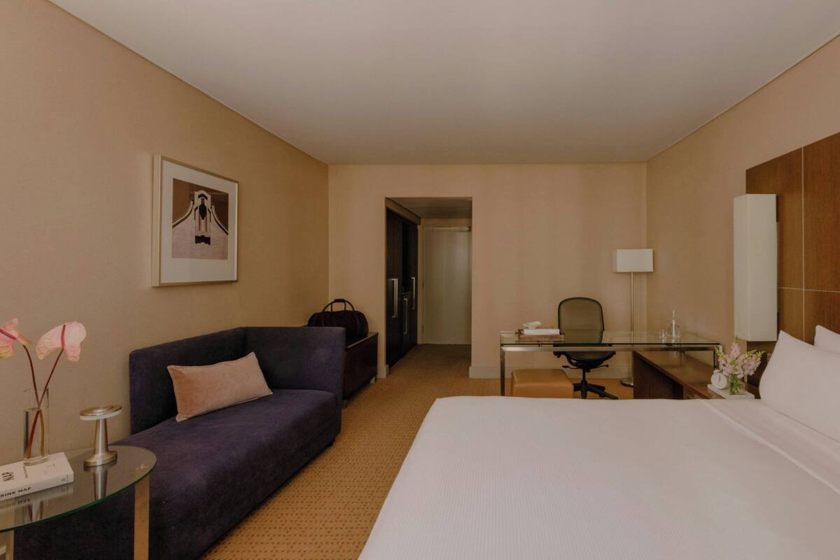 Premium bedding, minibar, in-room safe, desk