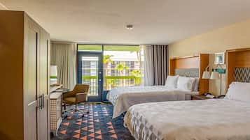 Premium Room, 2 Queen Beds, Balcony, Pool View