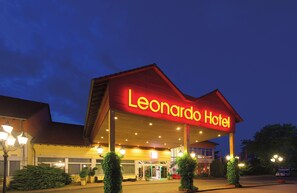 Front of property - evening/night