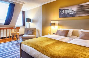 Hypo-allergenic bedding, in-room safe, desk, free cots/infant beds - Leonardo Hotel Heidelberg-Walldorf (Walldorf)