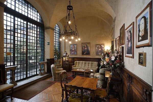 Blick von der Unterkunft