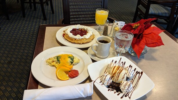 Breakfast area