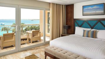 Premium bedding, minibar, in-room safe, iron/ironing board