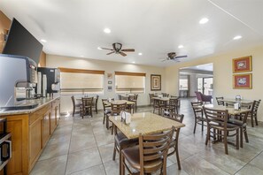 Free daily full breakfast