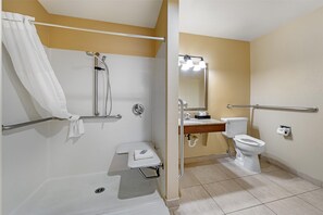 Standard Room, 1 Queen Bed, Non Smoking | Bathroom