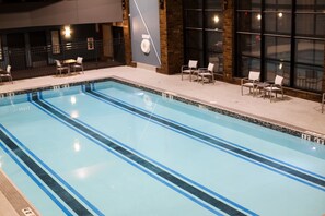 2 indoor pools, open 8:00 AM to 11:00 PM, pool loungers