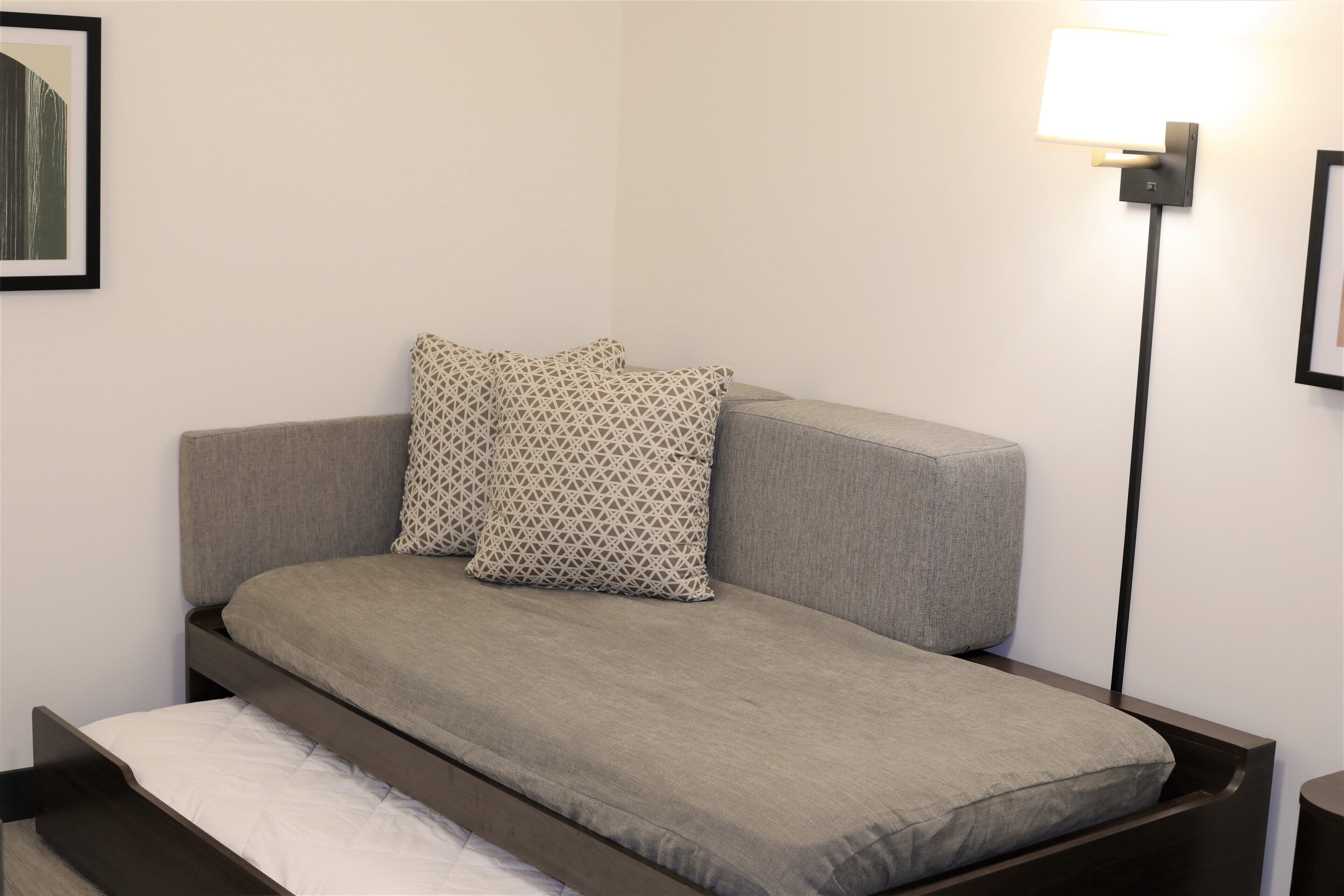 Suite, 2 Bedrooms | Hypo-allergenic bedding, desk, laptop workspace, blackout drapes