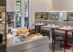 Daily buffet breakfast (EUR 12 per person)