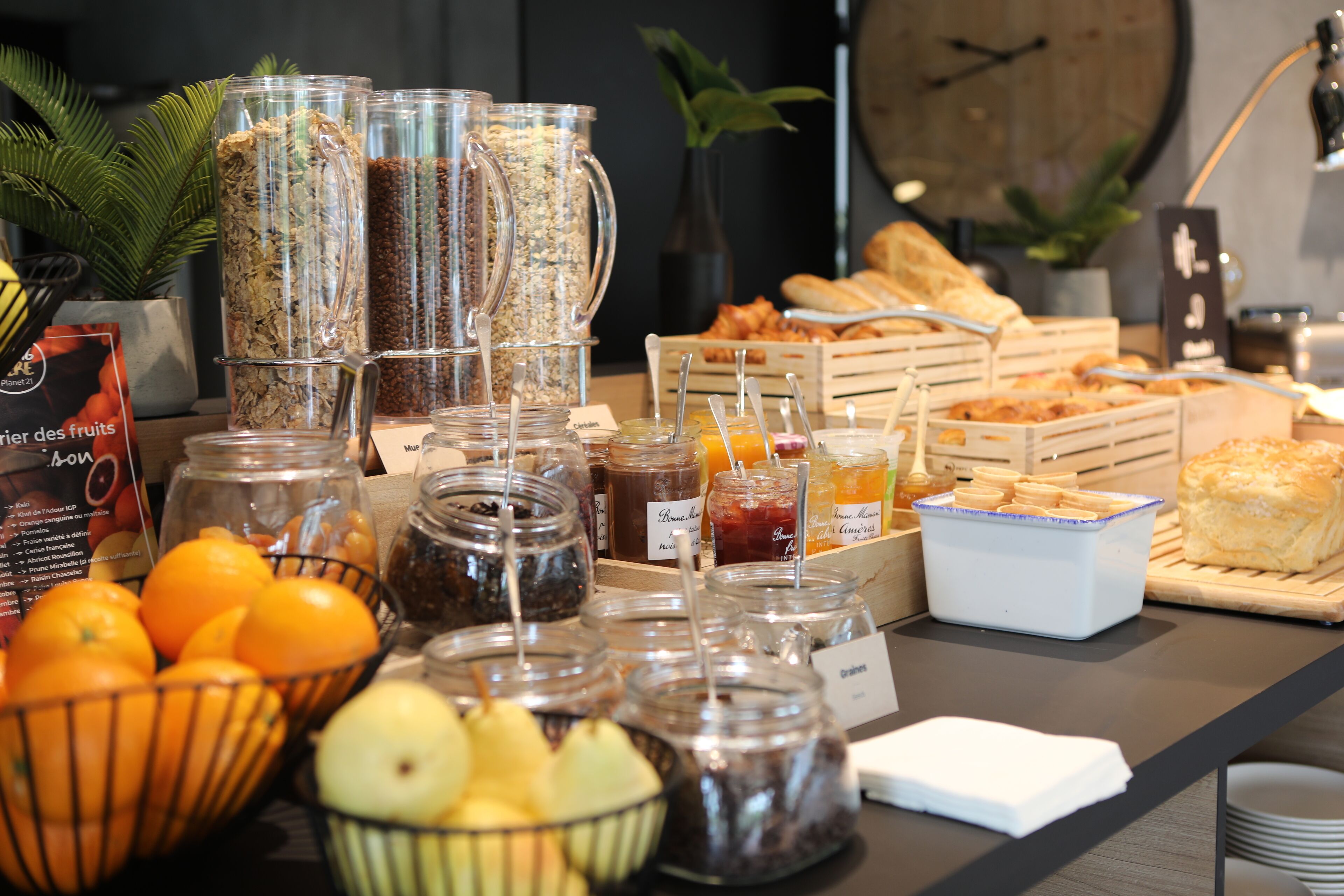 daily buffet breakfast (eur 13.9 per person)