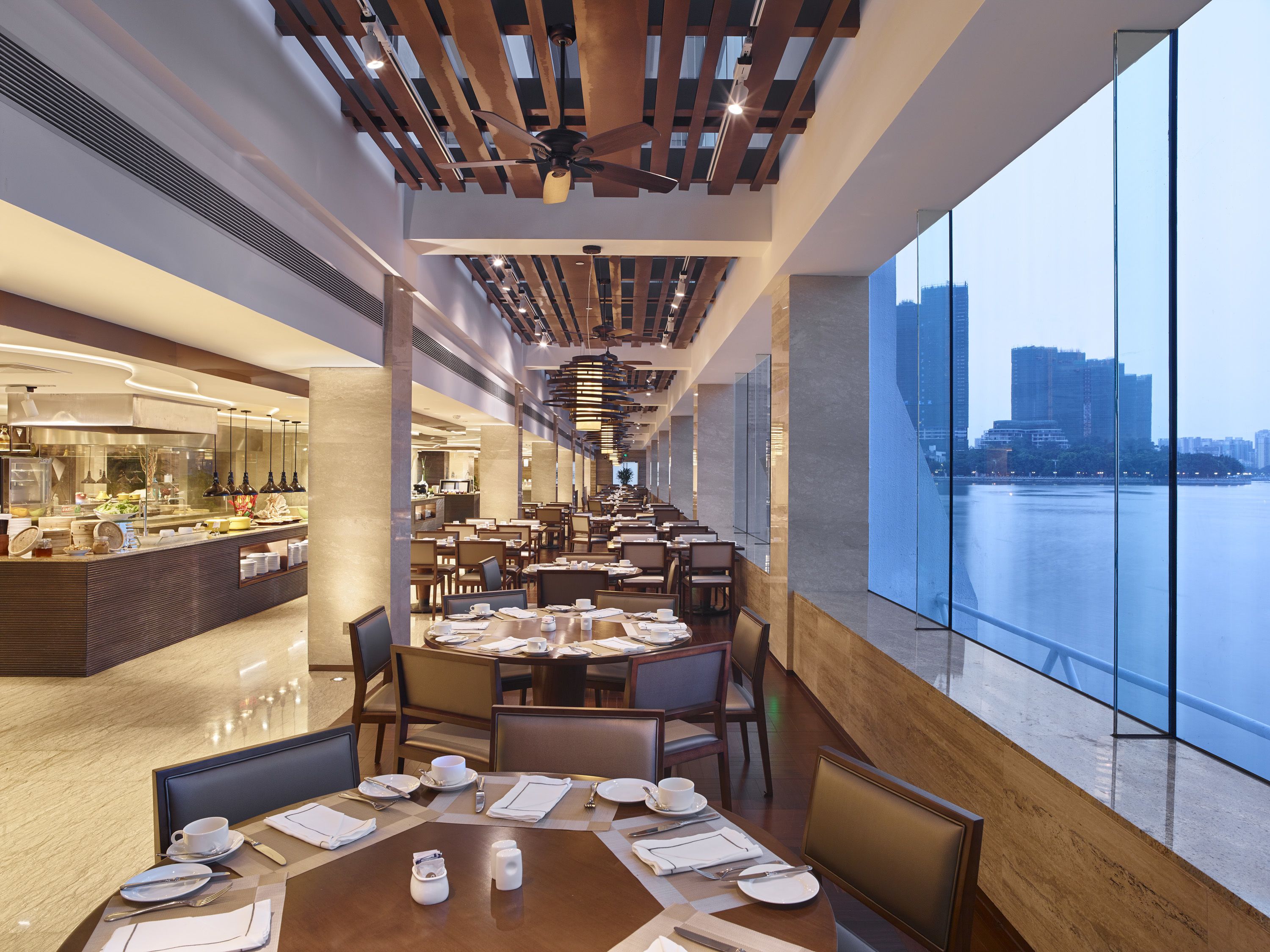 4 restaurants, breakfast, lunch, dinner served; mediterranean cuisine