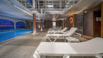 Espace de soins pour les couples, sauna, bain à remous