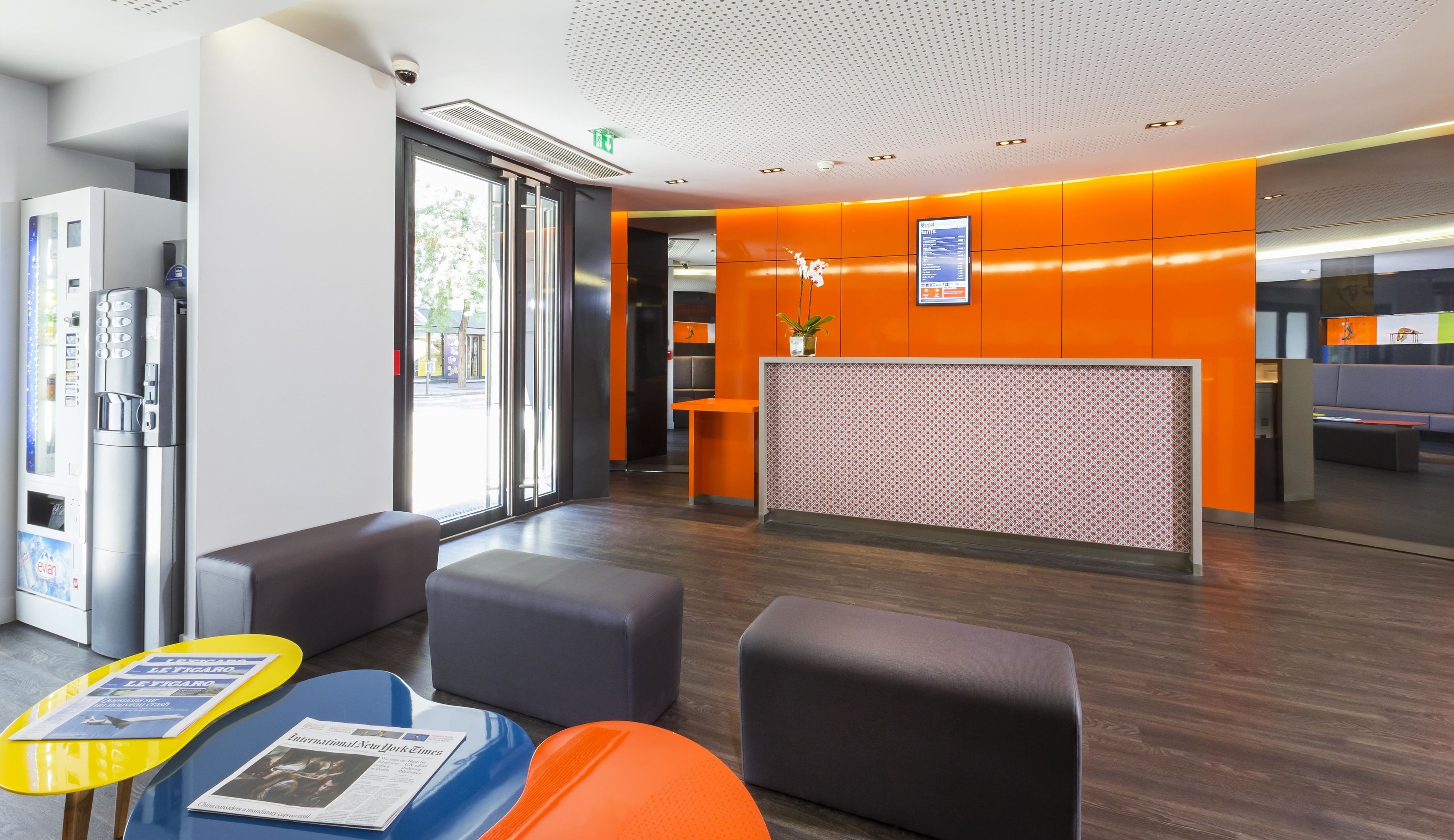 check-in/check-out kiosk