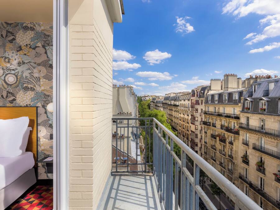 Comfort Double Room (Paris) | Desk, blackout drapes, iron/ironing board, free WiFi