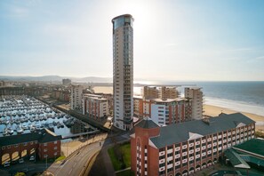 Accommodatie ligt op het strand