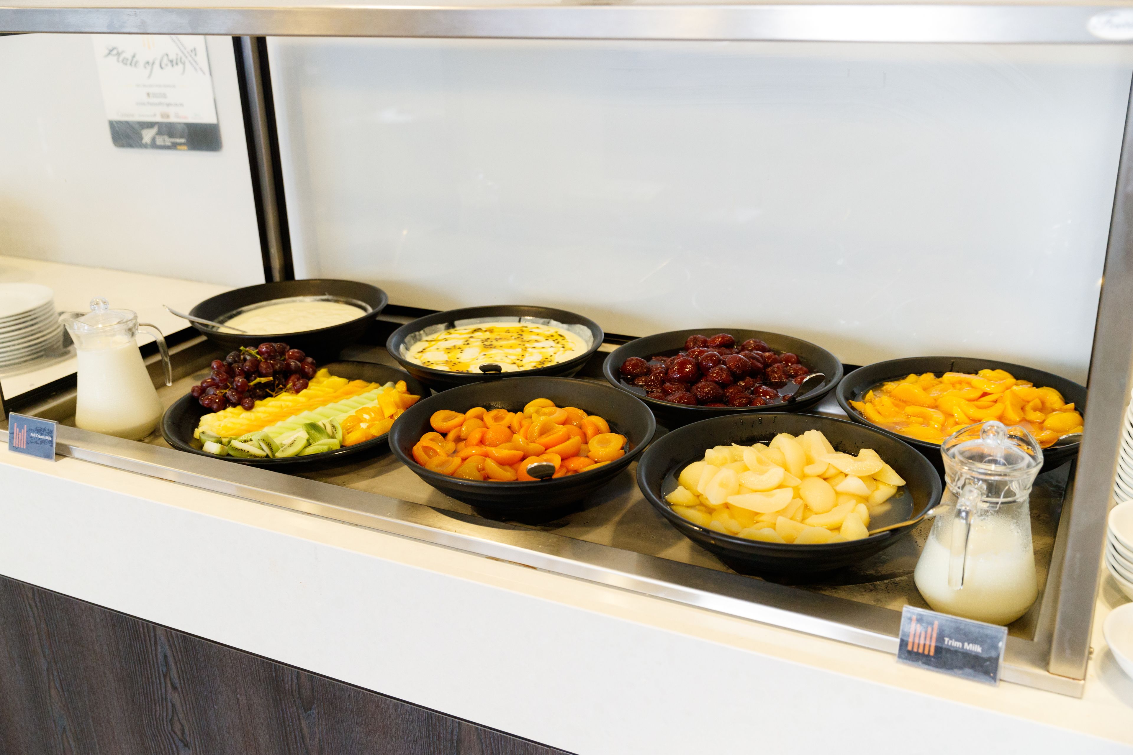 Tägliches Frühstücksbuffet (35.00 NZD pro Person)