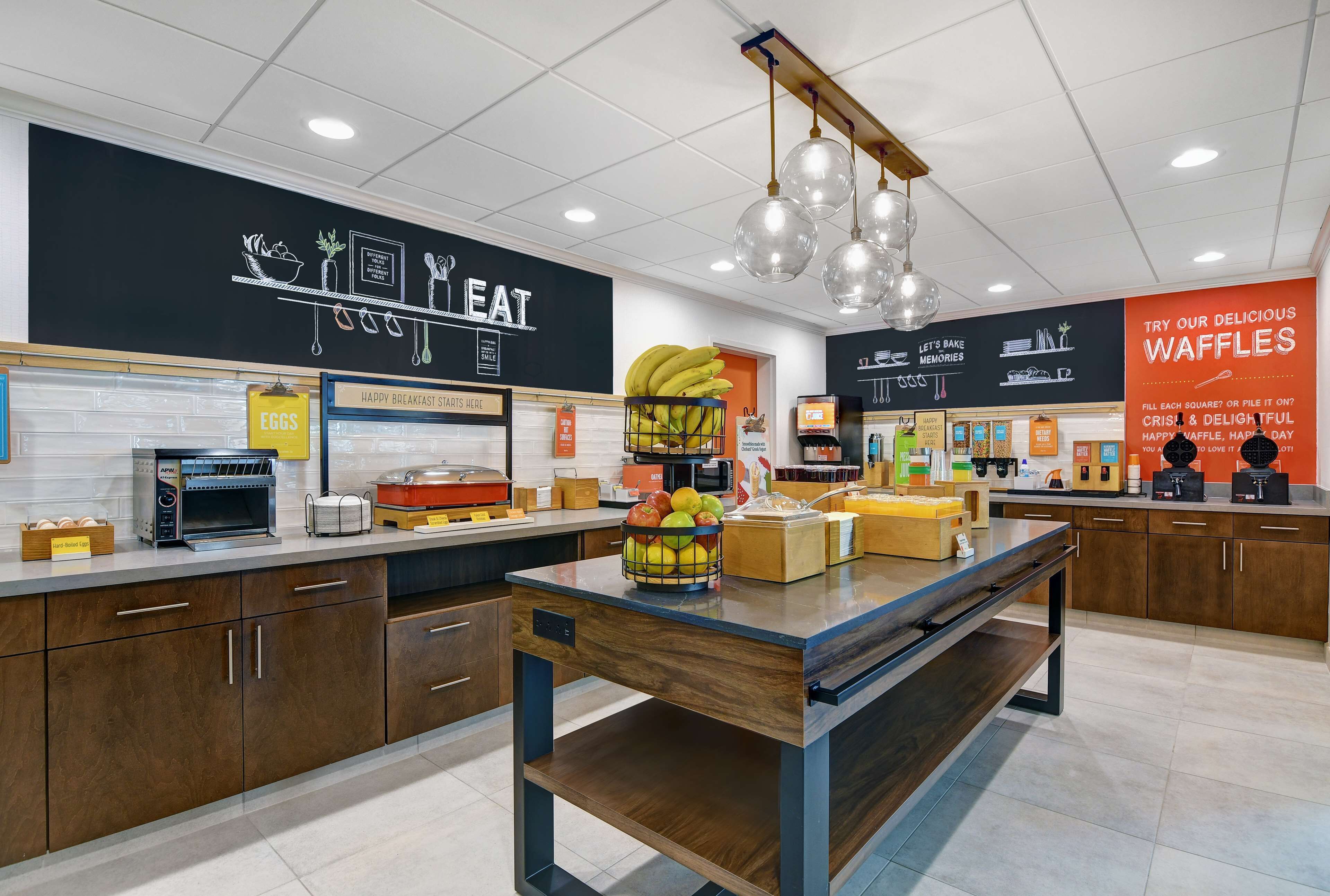 Free daily on-the-go breakfast