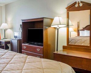 Standaard kamer, 1 kingsize bed, niet-roken | Luxe beddengoed, pillowtop-bedden, een bureau