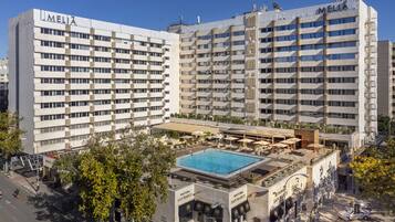 Majoituspaikan julkisivu