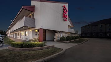 Front of property – evening/night